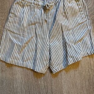 Striped Tan Women's Shorts